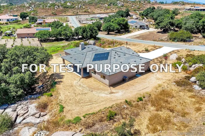 Demo/Test Data 12252 Via Ruscello Unit 71, Lakeside, CA 92040