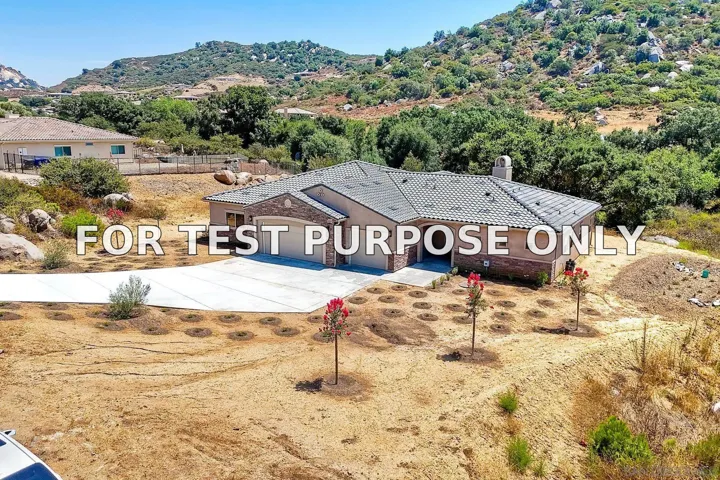 Demo/Test Data 12252 Via Ruscello Unit 71, Lakeside, CA 92040