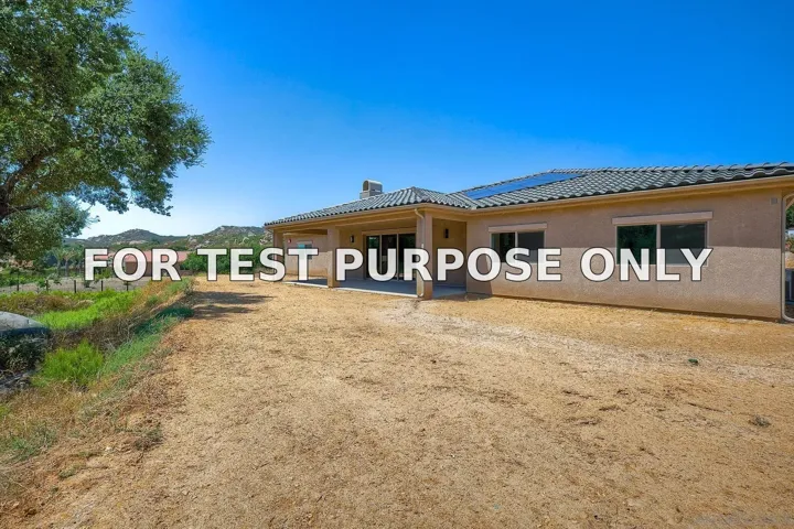 Demo/Test Data 12252 Via Ruscello Unit 71, Lakeside, CA 92040