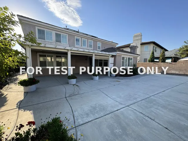 Demo/Test Data 45559 Ponderosa Court, Temecula, CA 92592