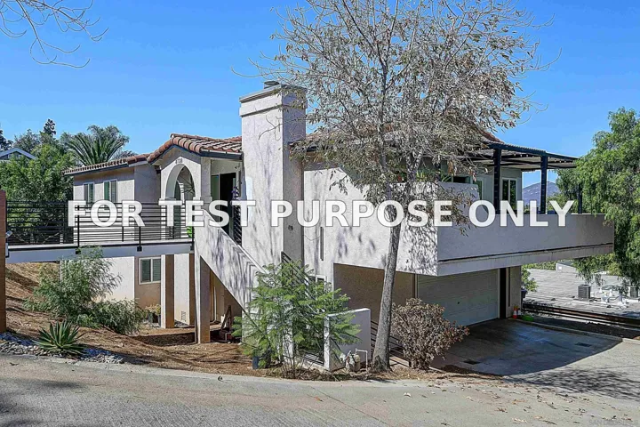 Demo/Test Data 8728 Glenira Ave, La Mesa, CA 91941