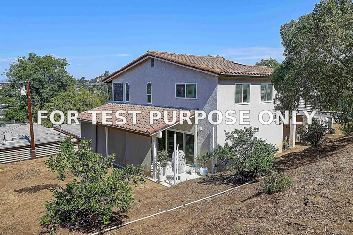 Demo/Test Data 8728 Glenira Ave, La Mesa, CA 91941