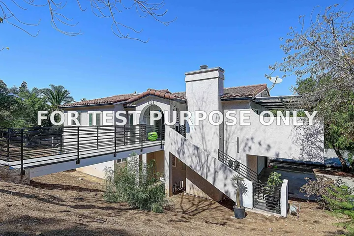 Demo/Test Data 8728 Glenira Ave, La Mesa, CA 91941