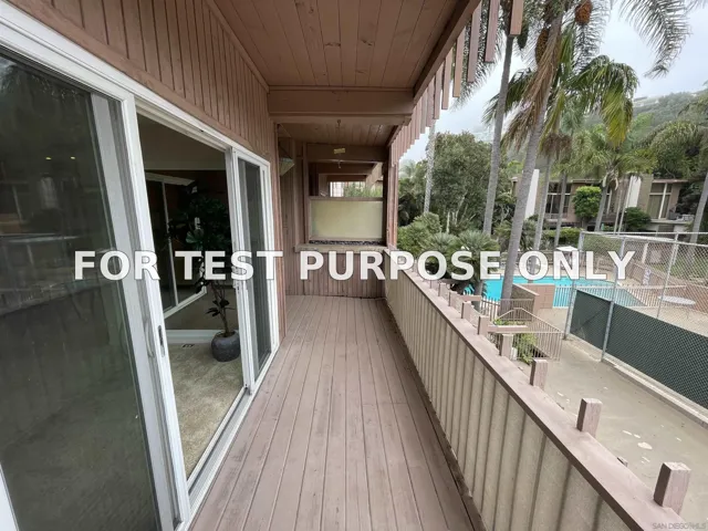 Demo/Test Data 2610 Torrey Pines Rd Unit D25, La Jolla, CA 92037