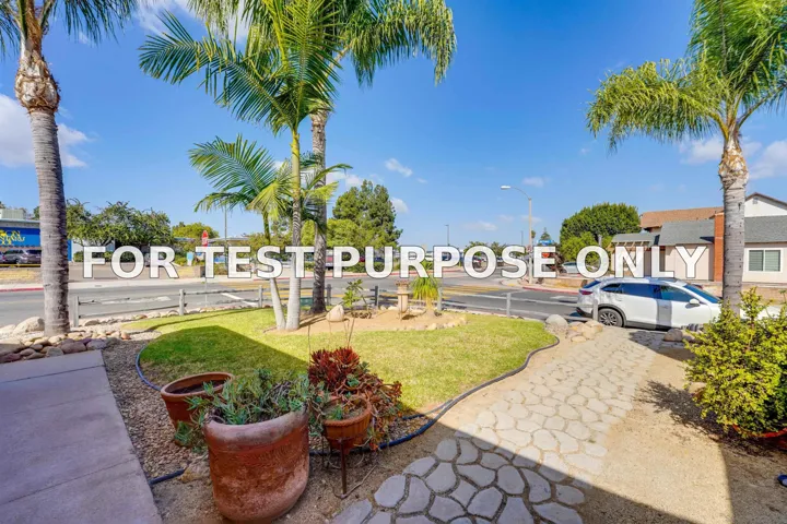 Demo/Test Data 11257 WESTONHILL, San Diego, CA 92126