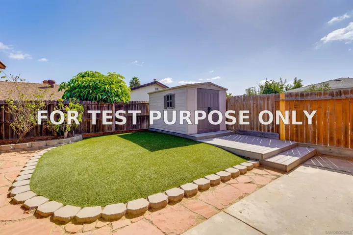 Demo/Test Data 11257 WESTONHILL, San Diego, CA 92126