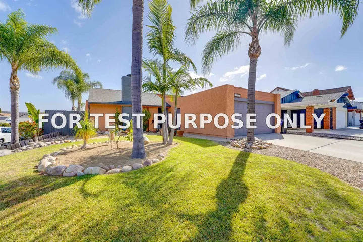 Demo/Test Data 11257 WESTONHILL, San Diego, CA 92126