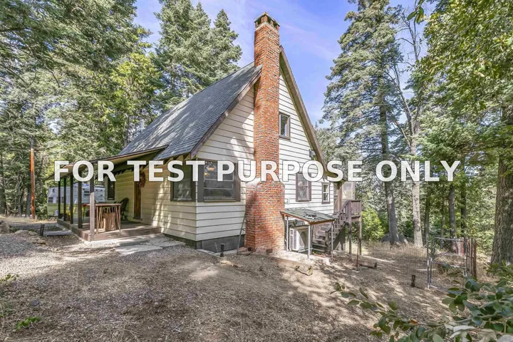 Demo/Test Data 33613 Bailey Meadow Rd, Palomar Mountain, CA 92060