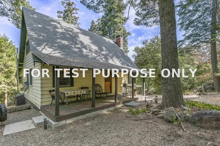 Demo/Test Data 33613 Bailey Meadow Rd, Palomar Mountain, CA 92060