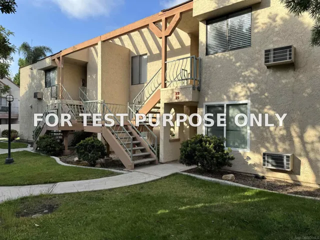 Demo/Test Data 8365 Westmore Rd Unit 24, San Diego, CA 92126