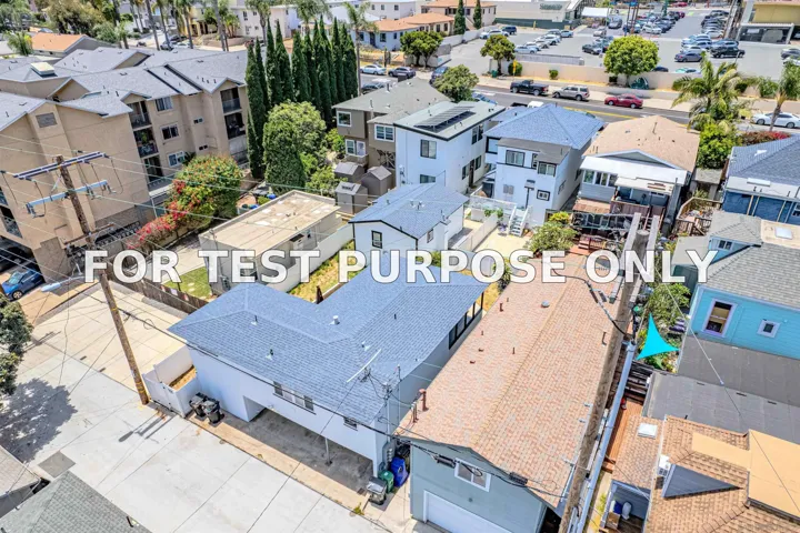 Demo/Test Data 4181 Georgia St, San Diego, CA 92103