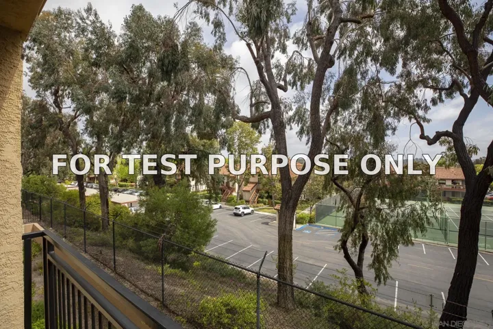 Demo/Test Data 3835 Elijah Ct Unit 524, San Diego, CA 92130
