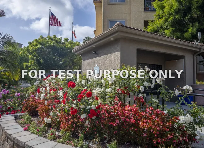 Demo/Test Data 3835 Elijah Ct Unit 524, San Diego, CA 92130