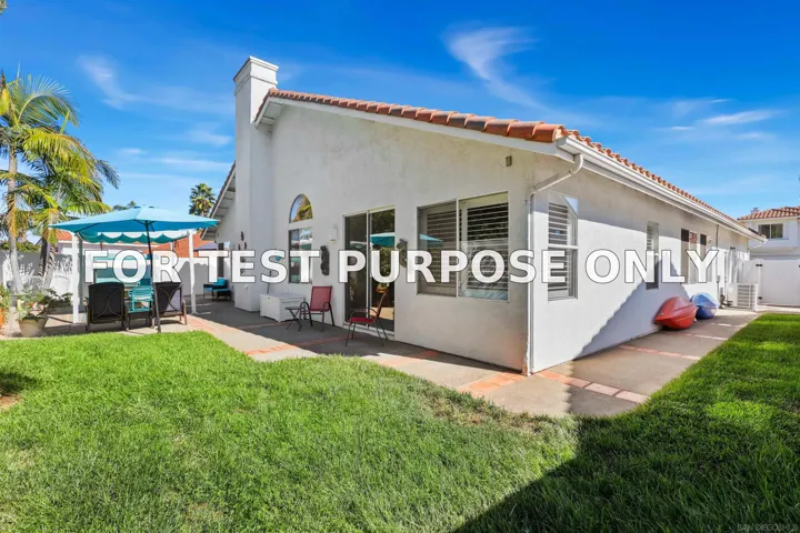 Demo/Test Data 3665 Sutter Ct, Oceanside, CA 92056