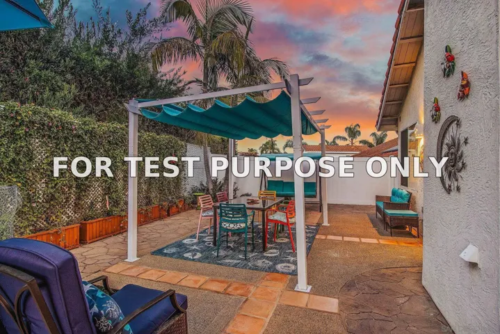 Demo/Test Data 3665 Sutter Ct, Oceanside, CA 92056