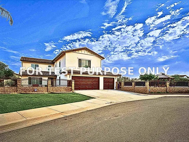 Demo/Test Data 904 Israel Ct, Chula Vista, CA 91911