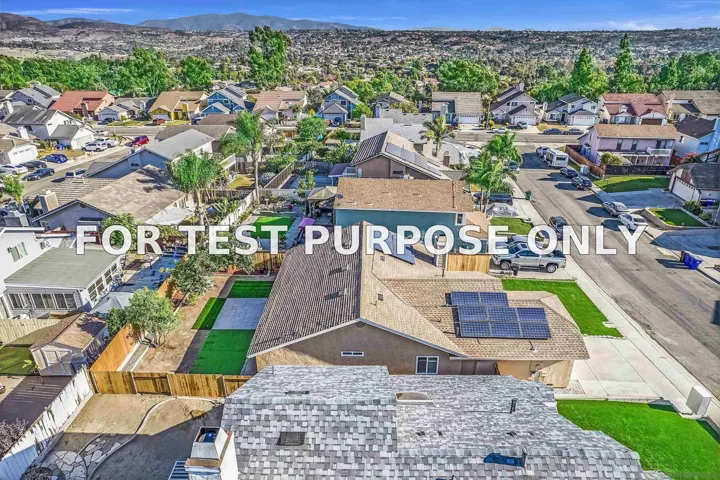 Demo/Test Data 1865 Sherbrooke St, San Diego, CA 92139