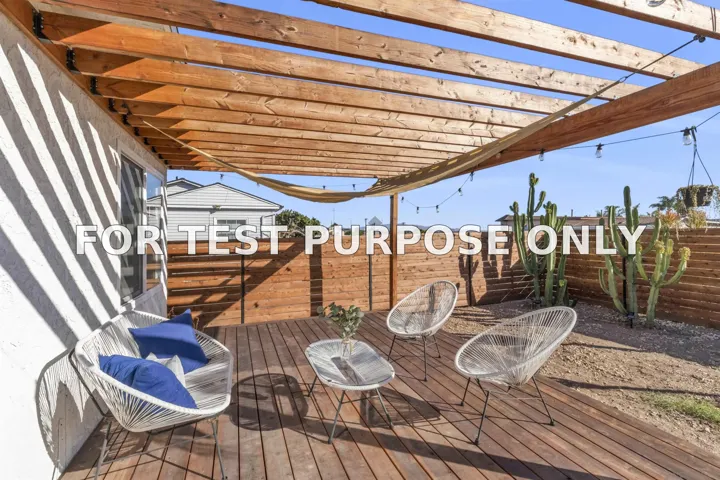 Demo/Test Data 3820 Hilltop Dr, San Diego, CA 92102