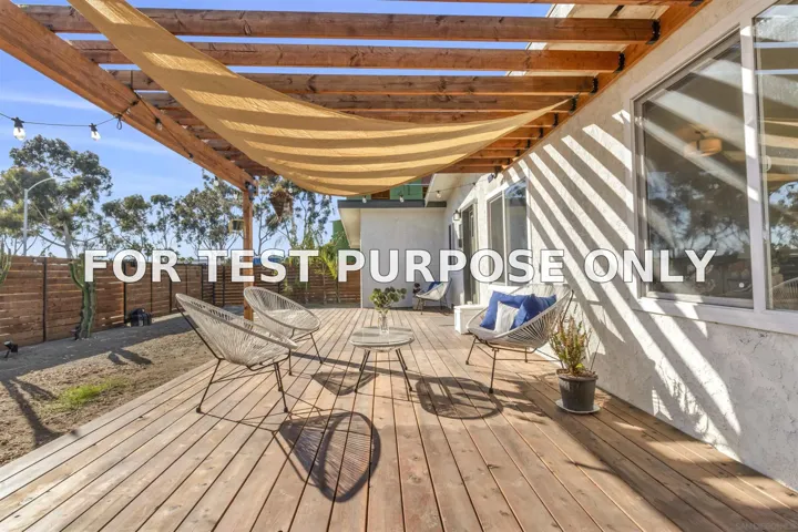 Demo/Test Data 3820 Hilltop Dr, San Diego, CA 92102