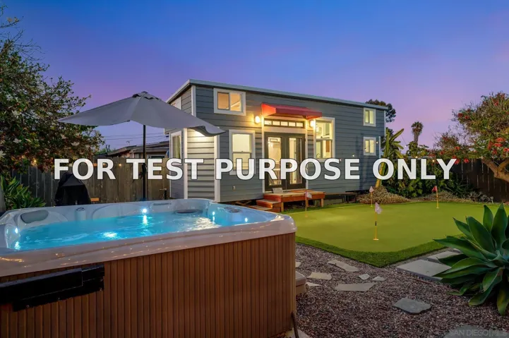 Demo/Test Data 3820 Hilltop Dr, San Diego, CA 92102