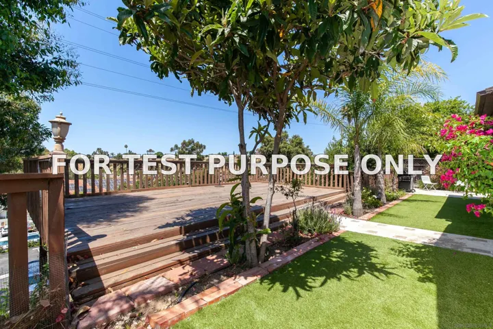 Demo/Test Data 12980 Calle Abuelito, San Diego, CA 92129