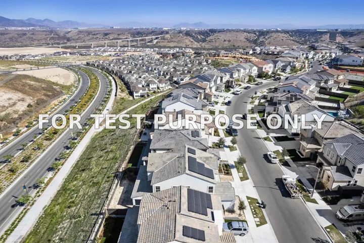 Demo/Test Data 2101 Paseo Levanten, Chula Vista, CA 91913