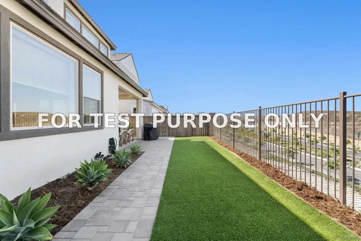 Demo/Test Data 2101 Paseo Levanten, Chula Vista, CA 91913