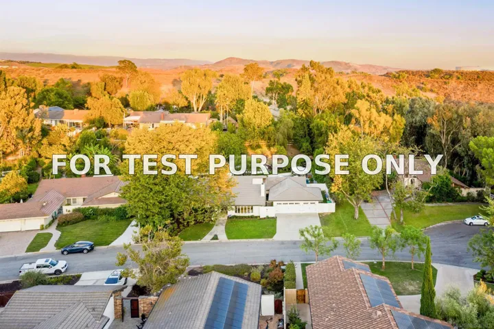 Demo/Test Data 30182 Silver Spur Road, San Juan Capistrano, CA 92675
