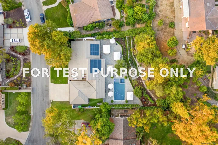 Demo/Test Data 30182 Silver Spur Road, San Juan Capistrano, CA 92675