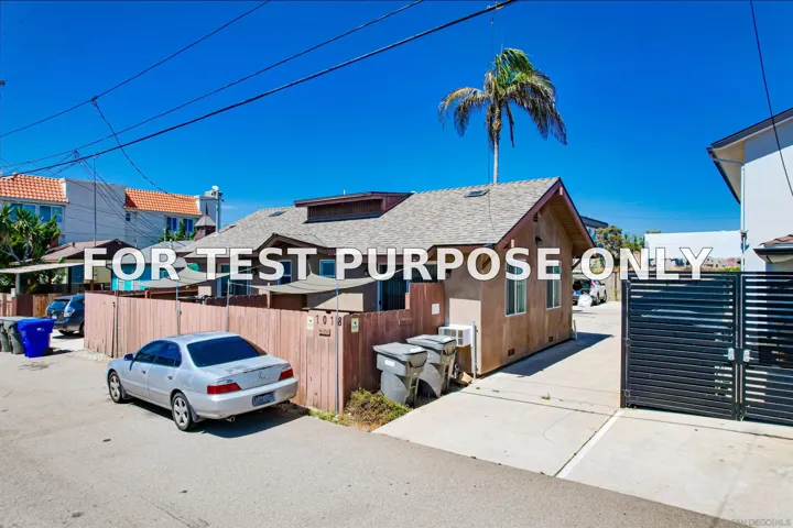 Demo/Test Data 1018 S Myers, Oceanside, CA 92054