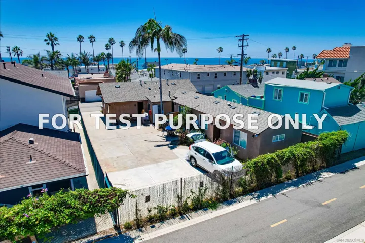 Demo/Test Data 1018 S Myers, Oceanside, CA 92054