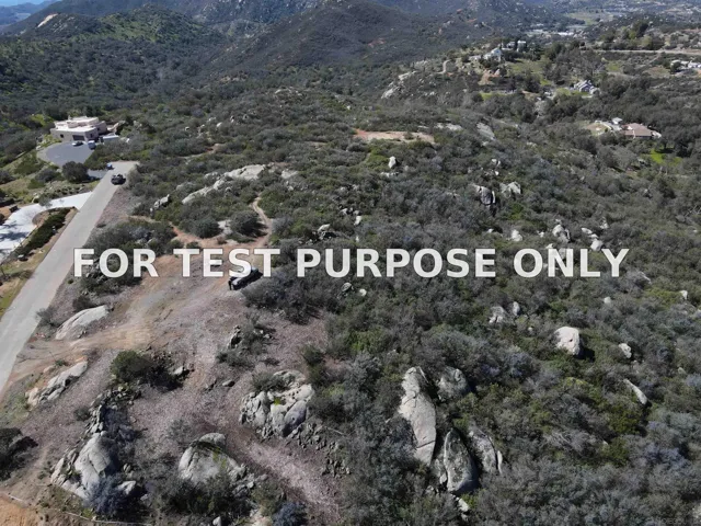 Demo/Test Data 4.75 Ac Calle De Encinas Unit 1, Valley center, CA 92082
