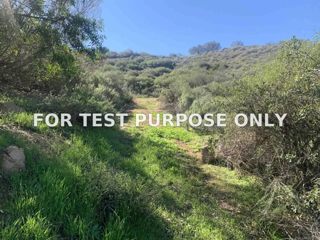 Demo/Test Data Old Coach Road Vacant Lot Unit 19, Poway, CA 92064