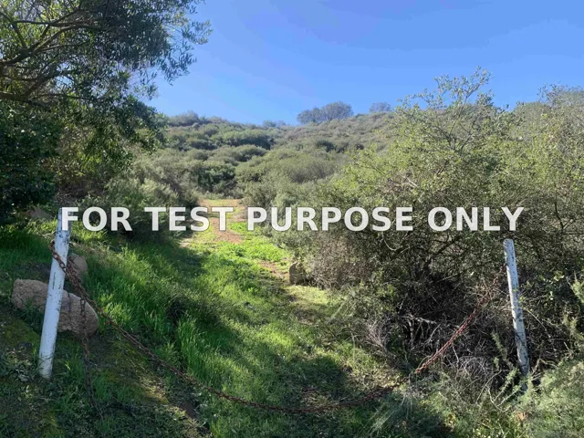Demo/Test Data Old Coach Road Vacant Lot Unit 19, Poway, CA 92064