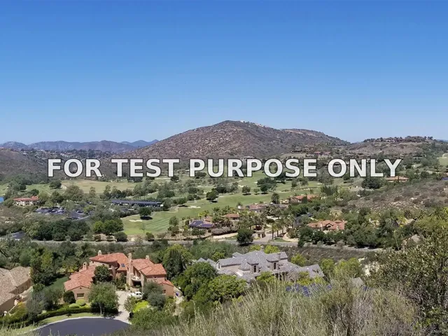 Demo/Test Data Old Coach Road Vacant Lot Unit 19, Poway, CA 92064