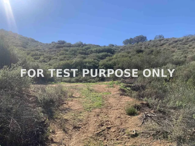 Demo/Test Data Old Coach Road Vacant Lot Unit 19, Poway, CA 92064
