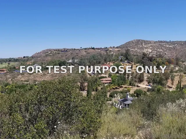 Demo/Test Data Old Coach Road Vacant Lot Unit 19, Poway, CA 92064