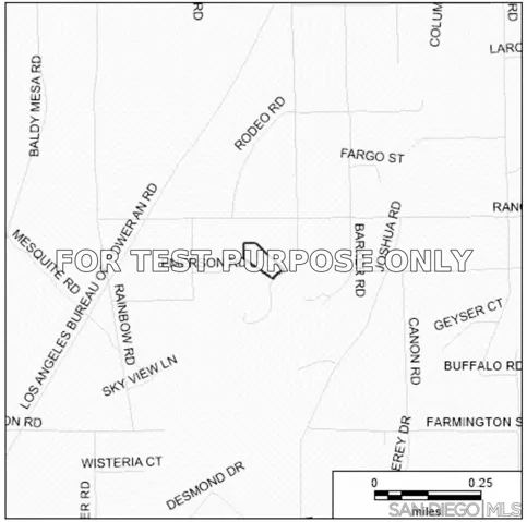 Demo/Test Data 0 Braceo St Unit 1, Oak Hills, CA 92344