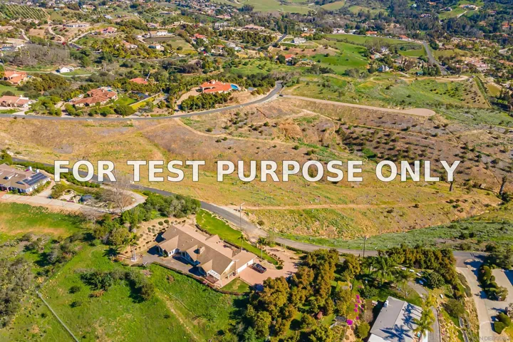 Demo/Test Data 000 Dos Lomas (lot 8) Unit 8, Bonsall, CA 92003