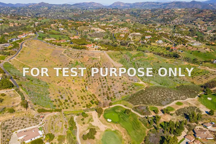 Demo/Test Data 000 Dos Lomas (lot 8) Unit 8, Bonsall, CA 92003