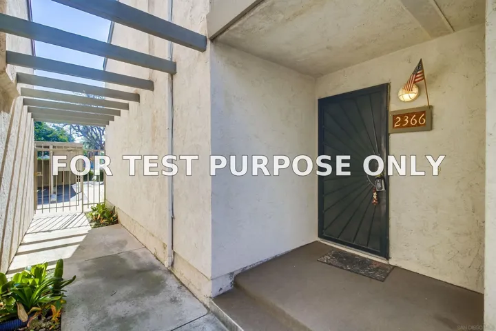 Demo/Test Data 2366 Grand Ave, San Diego, CA 92109