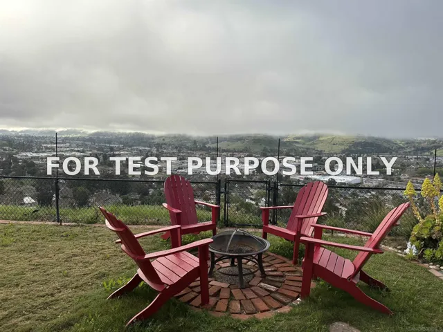 Demo/Test Data 13457 Pequot Dr, Poway, CA 92064