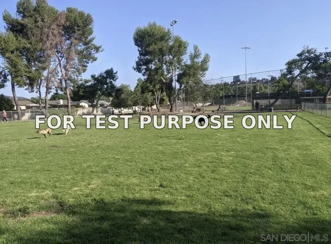 Demo/Test Data 13457 Pequot Dr, Poway, CA 92064