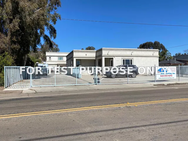 Demo/Test Data 1224 Greenfield Drive, El Cajon, CA 92021
