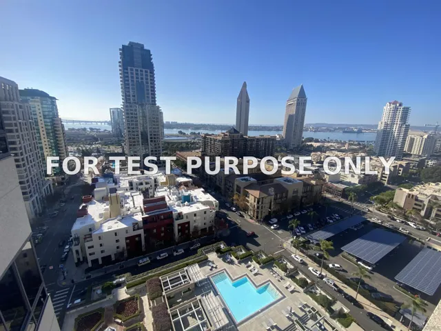Demo/Test Data 700 Front St Unit 1402, San Diego, CA 92101