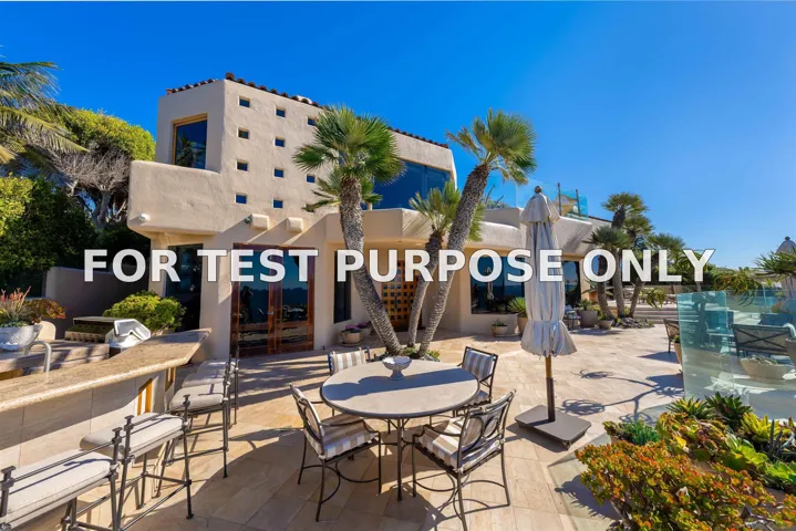 Demo/Test Data 6308 Camino De La Costa, La Jolla, CA 92037