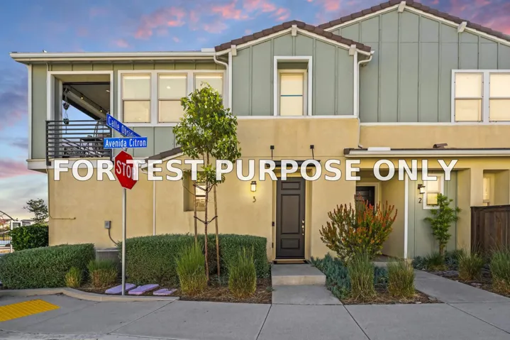 Demo/Test Data 1187 Calle Obsidiana Unit unit 3, Chula Vista, CA 91913