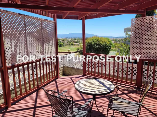 Demo/Test Data 38430 Fuente Court, Murrieta, CA 92563