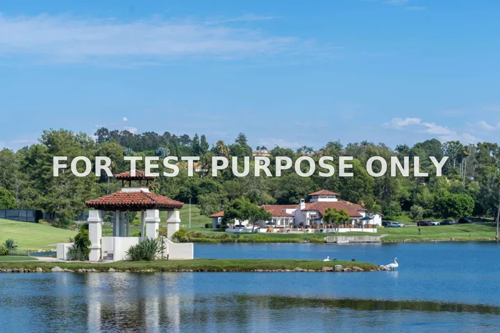 Demo/Test Data 17101 Circa Oriente, Rancho Santa Fe, CA 92067