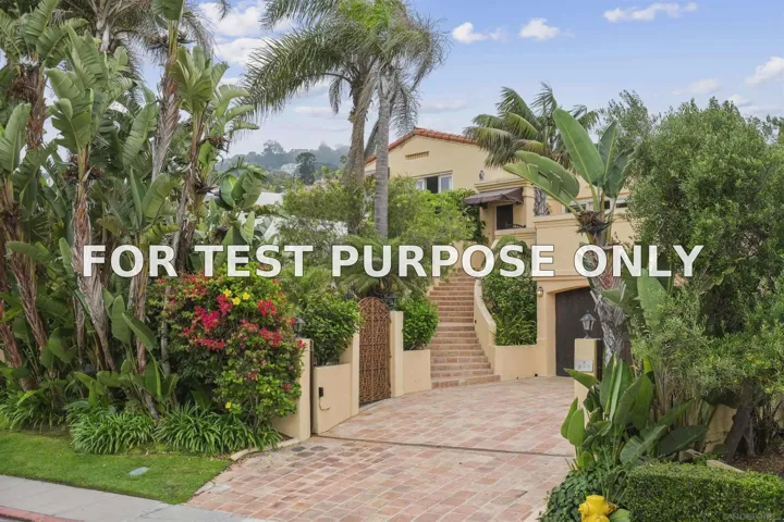 Demo/Test Data 1937 Paseo Dorado, La Jolla, CA 92037